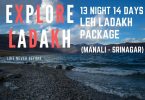 explore ladakh 13 night 14 days
